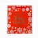 Package Gift New Year Laminated "Golden Snowflakes", M 30 x 26 x 9 cm, New Year