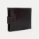 Men's purse on a button, for bills, for cards, for coins, brown color