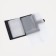 Male purse on Magnet, 3 in 1, department for auto documents and passports, black color