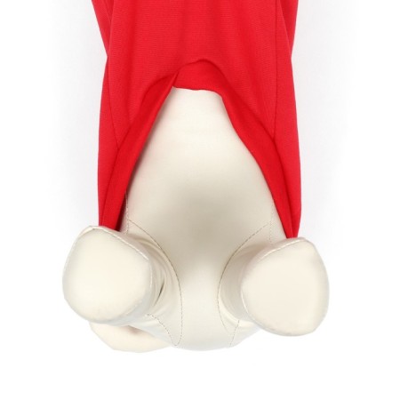 Animal suit "Santa Claus", size 2xl, red-6