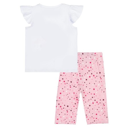 Kit for girls: T -shirt, breeches, height 116 cm-1