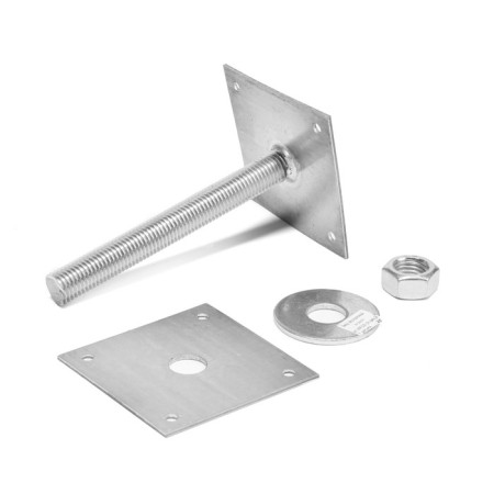 Anker "Tundra", adjustable in height, M24, 200x120x4 mm-5
