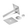 Anker "Tundra", adjustable in height, M24, 200x120x4 mm