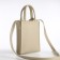 Women's bag over the shoulder Textura, small size, beige color
