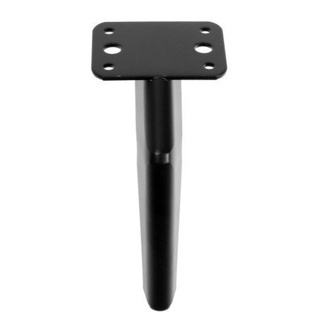 Furniture support Cappio OP11, h = 150 mm, matte black color