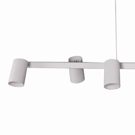 Suspension lamp Mantra Sal, GU10, 6x10W, 1010x160x160 mm, white color-1