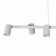 Suspension lamp Mantra Sal, GU10, 6x10W, 1010x160x160 mm, white color