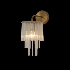 Бра Gerhort G21138/1wCOP+CL, 1х60Вт, E14, 33х16х33 см, цвет бронза