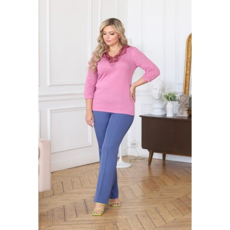 Female jumper, size 60, pink color-6