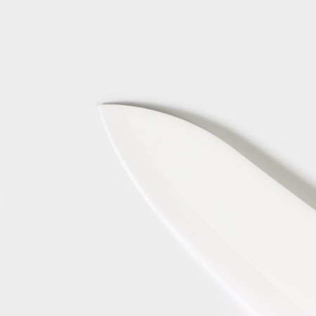Kitchen “bend” kit, 5 objects: knives 7.5 cm, 10 cm, 13 cm, 15 cm, vegetable cleaning, on the stand, purple color-5
