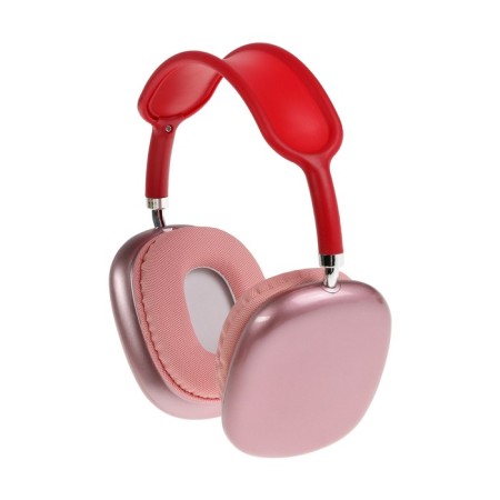 Wireless headphones P9, invoices, BT 5.0, microphone, jack 3.5 mm, 150 mAh, pink-3
