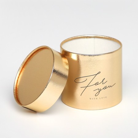 Gift gift, packaging, “for you”, gold, 12 x 12 cm-2