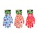 Garden, nylon gloves, without coating, size 9, color mix, Greengo