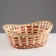 Basket wicker "boat", without a pen, 41x28/27x 20 N 15 cm, bamboo