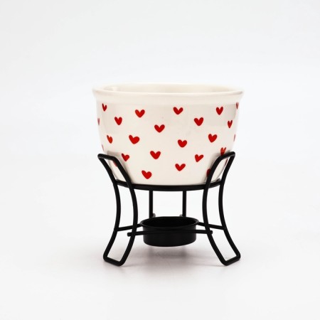 Fondu "hearts", 2 skewers-1
