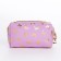 Lightning cosmetic bag, lilac color