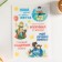 Waffle pictures "The best man in life", 1 pc.