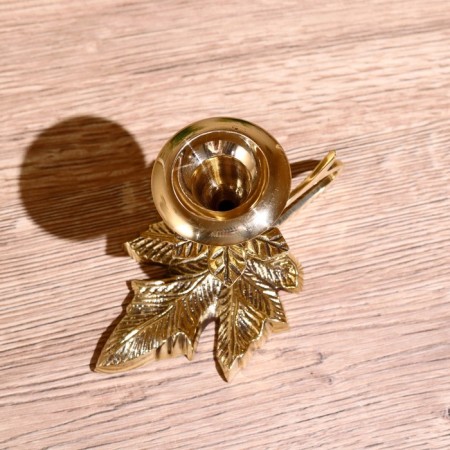 Climb "leaves" brass 9 cm-3