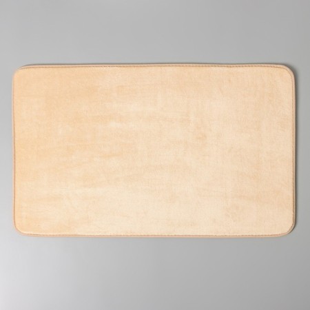 Bathroom mat with the memory effect of Savanna Memory Foam, 50 × 80 cm, beige color-1