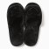 Women's slippers with an open nose, size 40-41, black