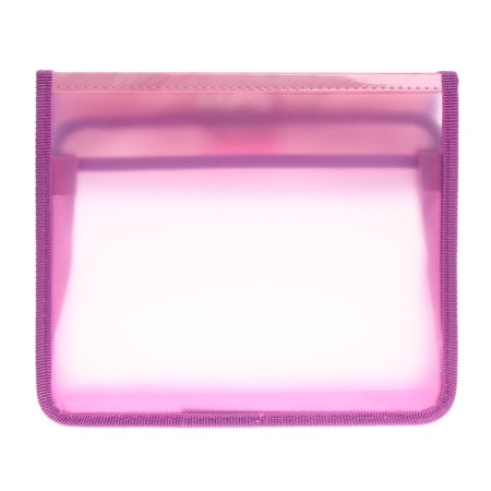 A5 notebook folder (200 x 230 x 75 mm), with Velcro valve, 2 compartments, plastic/textiles, PT-95 "kitten"-2