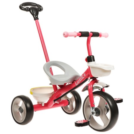 Three -haired Micio Lutic+bike, pink color-1