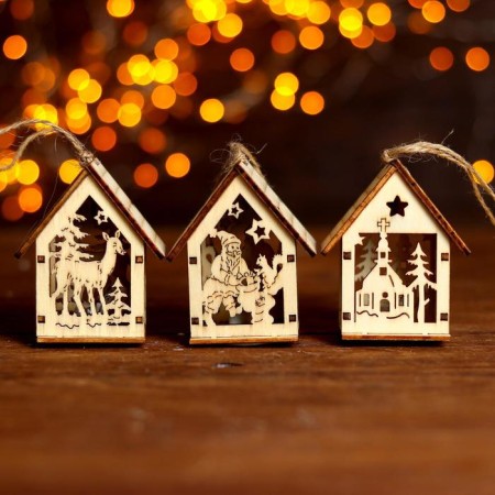 Light decor with the suspension "holiday" mix-2