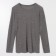 Women's longliva KAFTAN: Basic Line color is gray-violet, size 48-50