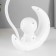 Table lamp "Astronaut on the Moon" LED 3W USB AKB 13x5x26 cm