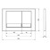 VeConi Square VFS-WH, plastic, mechanical, glossy, white