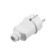 The fork is straight, 16a, without salary, 220 V, white, retail packaging.