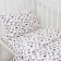 Lovelife bedding set "Berries" 112*143 cm, 60*120+20 cm, 40*60 cm, satin, 100% cotton