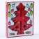 New Year's souvenir "Red Christmas tree" 12 × 12 × 22 cm
