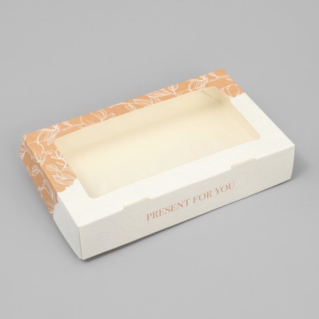 Confectionery packaging, boxing box "Kraft", 20 x 12 x 4 cm
