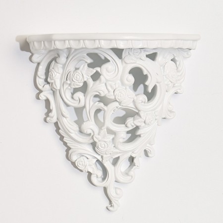 Nast-layer decor, 20.5 x 19 cm, white-1