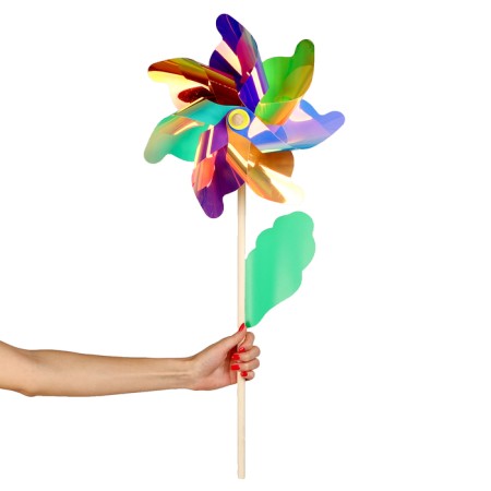 Breeze "Flower" on a wooden stick-2