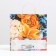 Package "Orange Bouquet", soft plastic, 30 x 30 cm, 100 μm