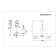 Suspended EVOLUCE lamp. Sle105303-05. Linda. 5x40 watts, E14, 61x61x71 cm, chromium color