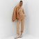 Women's costume (sweatshirt, trousers) minku: casual collection beige color, size 42
