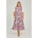Female dress, size 64, blue color