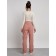 Warmed female trousers, size 50, color light brown