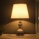 Table lamp "essence" 1x40W E27 gold 22x22x36cm