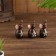 Set of souvenir "Elephants" (3 pcs) 14x4.5x12 cm