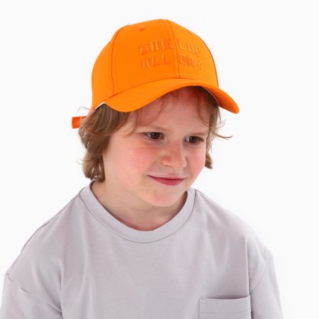 Children's cap for the boy Chillin, orange color, rr 52-54, 5-7 years old-12