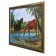 The picture "Horses on a watering" 56x76cm.