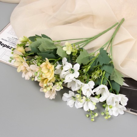 Bouquet "yarrow of ptarmika" 28 cm, mix-2