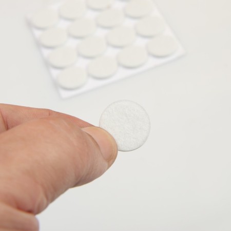 Furniture tundra, D = 19 mm, round, white, 32 pcs.-4