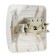 Single Luazon Lighting "ECB", 10 A, hidden, without salary, white