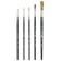 System of Synthetics 5 pieces, Brauberg Art Classic, round No. 1, 2, 3; Flat No. 6, 12