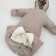 Kinderlitto transformer Kinderlitto “Velvet”, height 62-74 cm, gray-beige color